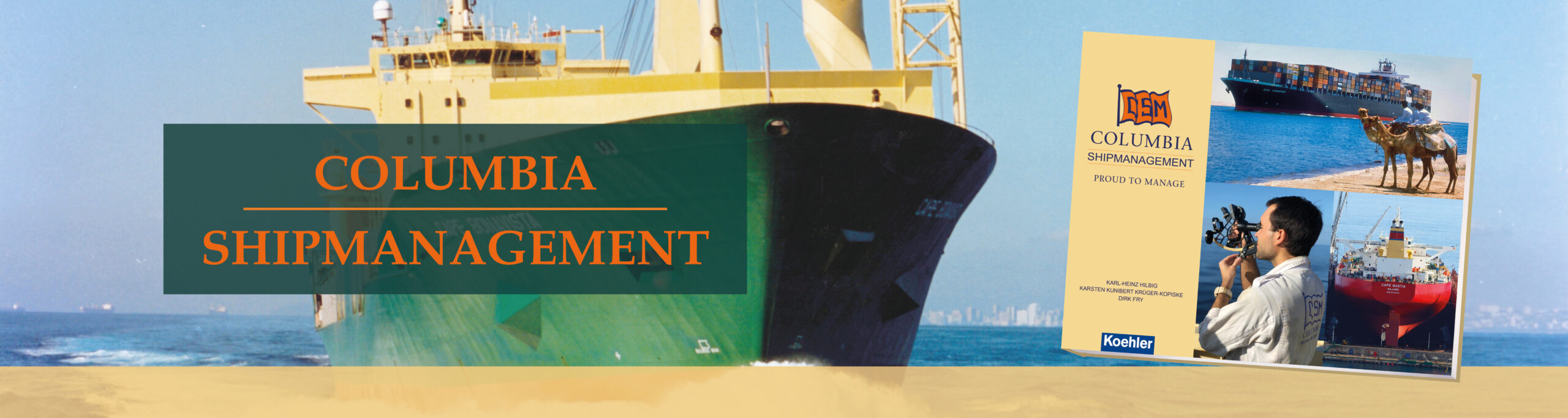 Columbia Shipmanagement Slider