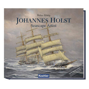 Walter König JOHANNES HOLST Seascape Artist Koehler Fourth, extended edition. Large age 1400 p Over 300wly des
